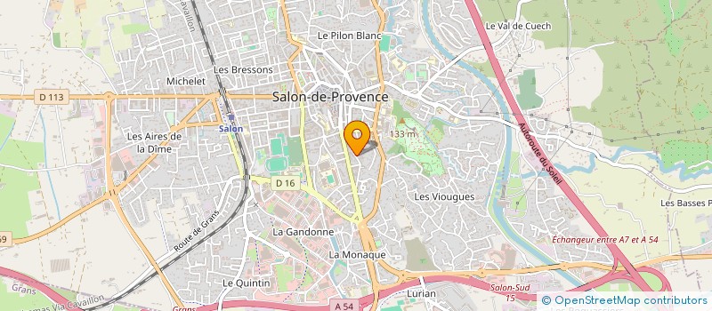 localisation de l'entreprise ALLIANCE MEDICALE à SALON-DE-PROVENCE