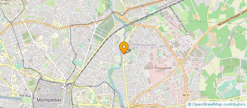 localisation de l'entreprise ALLIANCE MINCEUR à MONTPELLIER