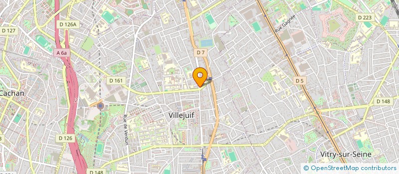 localisation de l'entreprise ALLIANCE MOBILITE  VILLEJUIF