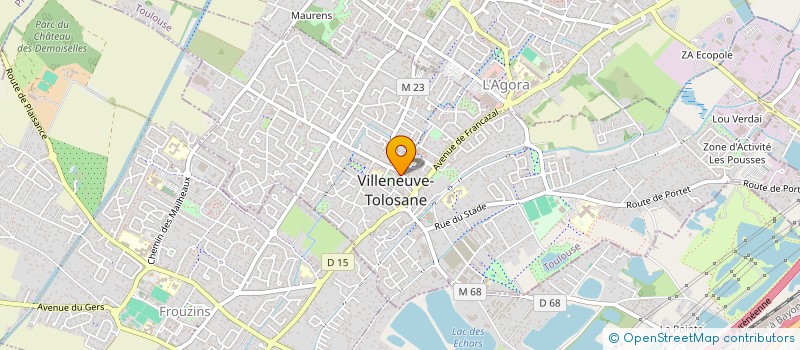 localisation de l'entreprise ALLIANCE MONDIALE POUR L'ENTREPRENEURIAT (A.M.E) à VILLENEUVE-TOLOSANE