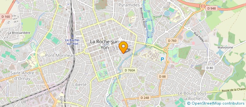 localisation de l'entreprise ALLIANCE MORMAISON à LA ROCHE-SUR-YON