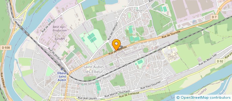 localisation de l'entreprise ALLIANCE MP CLEON à CLEON