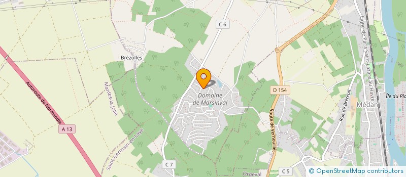 localisation de l'entreprise ALLIANCE NEERLANDAISE PROTESTANTE à VERNOUILLET