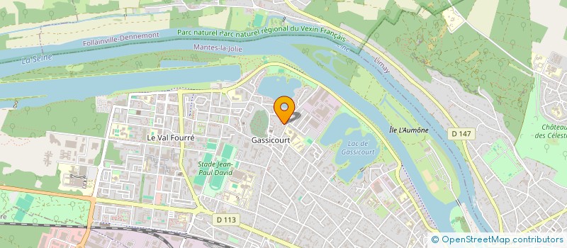 localisation de l'entreprise ALLIANCE NETTOYAGE TOUS LOCAUX  MANTES-LA-JOLIE