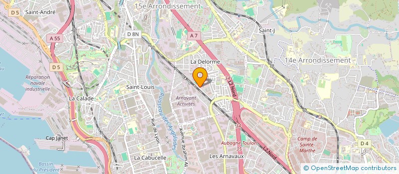 localisation de l'entreprise ALLIANCE NETWORK à MARSEILLE