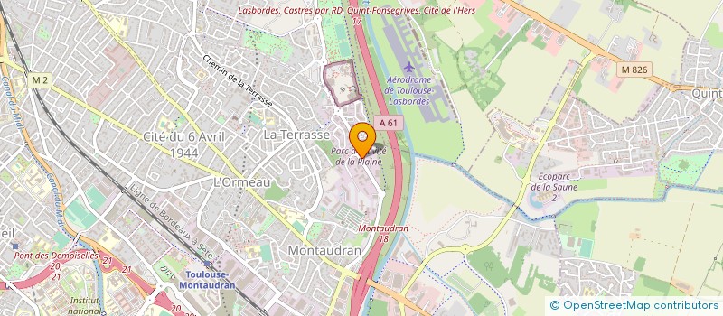 localisation de l'entreprise ALLIANCE OCCITANE  CASTELNAUDARY