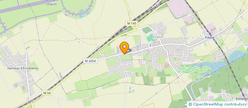 localisation de l'entreprise ALLIANCE PATRIMOINE à FRETIN