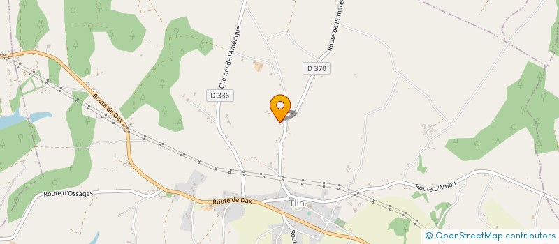 localisation de l'entreprise ALLIANCE PEYRIS  TILH