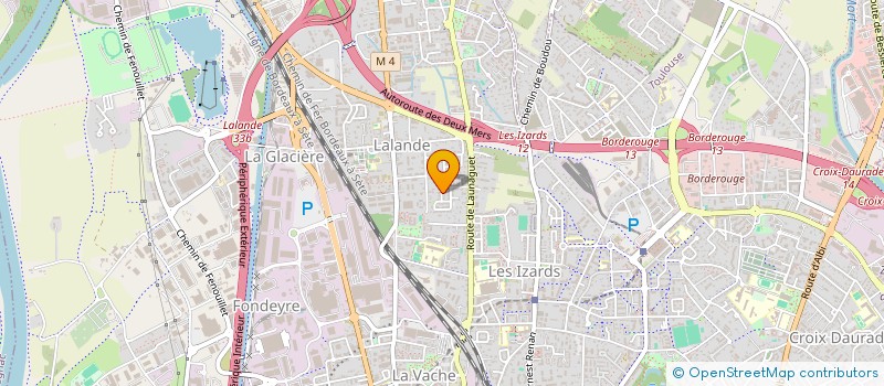 localisation de l'entreprise ALLIANCE PLOMBERIE ELECTRICITE à TOULOUSE