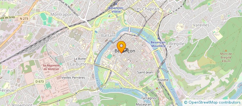 localisation de l'entreprise ALLIANCE POUR L'EGALITE DES OPPORTUNITES à BESANCON
