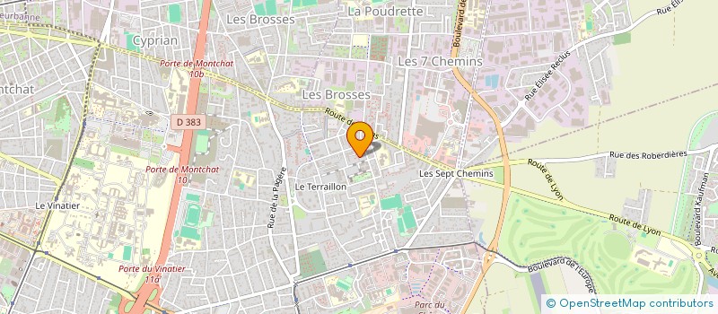 localisation de l'entreprise ALLIANCE POUR LA CONTINUITE DU PARTENARIAT FRANCE AVEC L'AFRIQUE à BRON