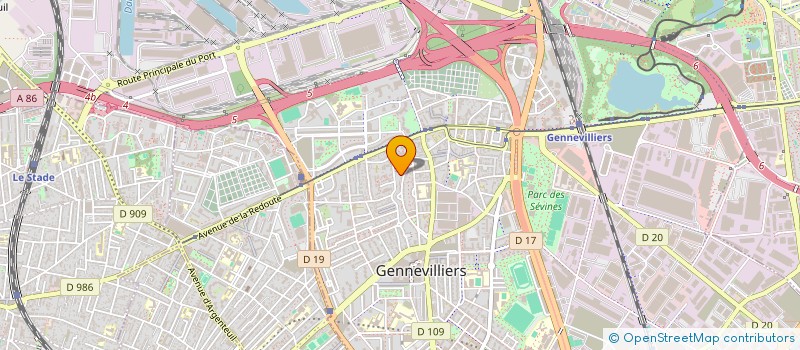 localisation de l'entreprise ALLIANCE POUR LA RESISTANCE NATIONALE à GENNEVILLIERS