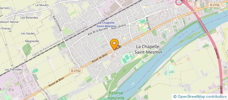 localisation de l'entreprise ALLIANCE POUR LE DEVELOPPEMENT à LA CHAPELLE-SAINT-MESMIN