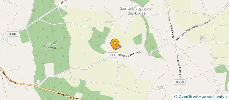 localisation de l'entreprise ALLIANCE POUR LE PATRIMOINE DES EGLISES EN PAYS D'AUGE - APEPA  SAINT-PIERRE-EN-AUGE