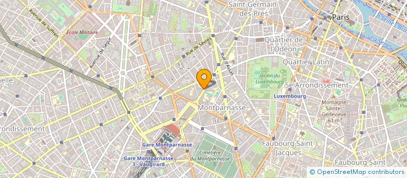 localisation de l'entreprise ALLIANCE POUR LE RECYCLAGE DES CAPSULES EN ALUMINIUM à PARIS