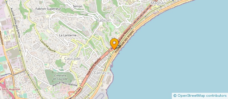 localisation de l'entreprise ALLIANCE PROFESSIONNELLE FORMATIONS à NICE