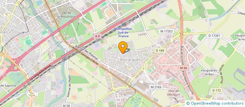 localisation de l'entreprise ALLIANCE PROMOTION à LATTES