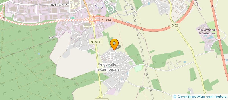 localisation de l'entreprise ALLIANCE PROMOTION  ANGERVILLE-LA-CAMPAGNE