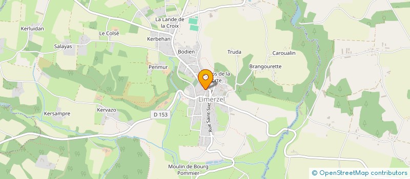 localisation de l'entreprise ALLIANCE PROSPECTIQUE EURL  LIMERZEL