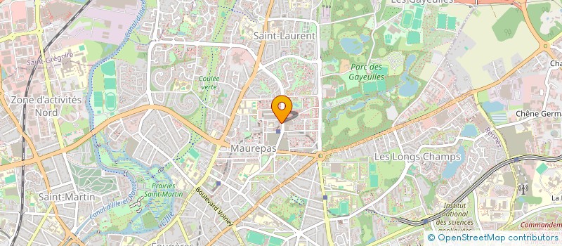 localisation de l'entreprise ALLIANCE PROTECTION ET SECURITE  RENNES