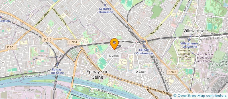 localisation de l'entreprise ALLIANCE RENOV à EPINAY-SUR-SEINE