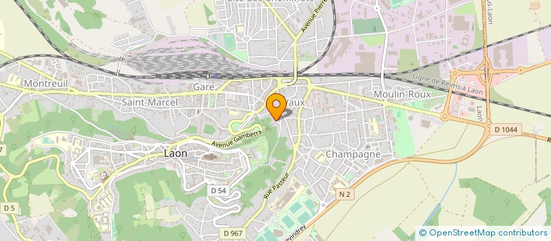 localisation de l'entreprise ALLIANCE RENOVATION à LAON