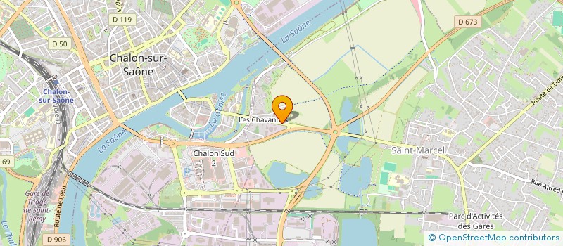 localisation de l'entreprise ALLIANCE ROMAND  SAINT-MARCEL