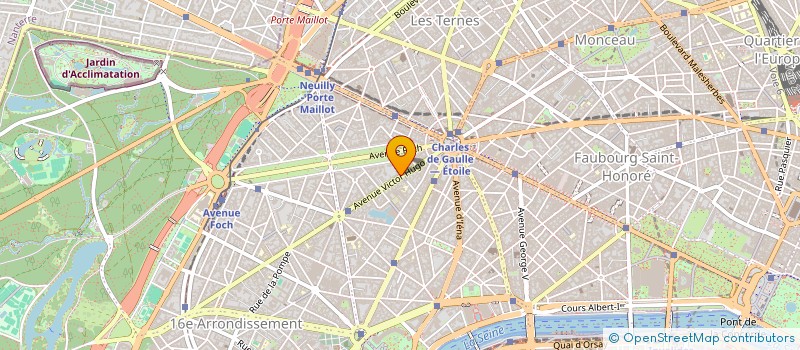 localisation de l'entreprise ALLIANCE SAINT-HONORE  PARIS