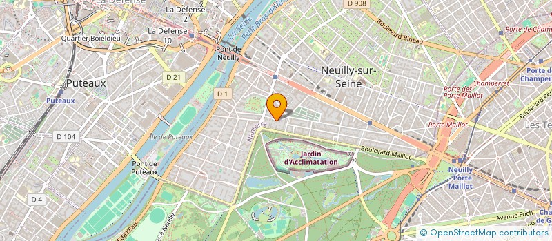 localisation de l'entreprise ALLIANCE SANFILIPPO à NEUILLY-SUR-SEINE