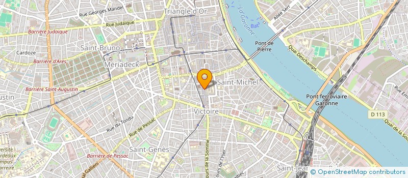 localisation de l'entreprise ALLIANCE SARL à BORDEAUX