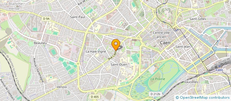 localisation de l'entreprise ALLIANCE SENA à CAEN