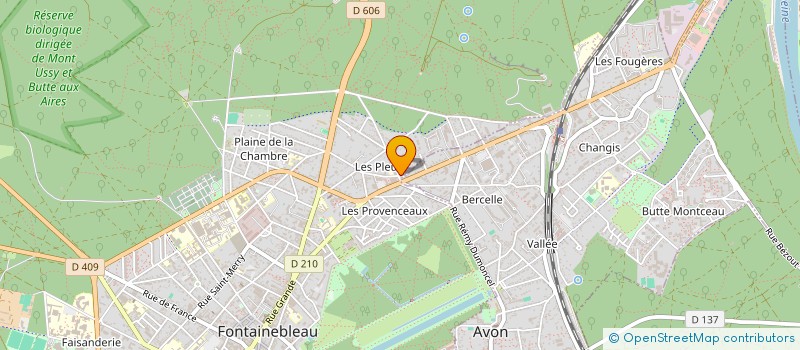 localisation de l'entreprise ALLIANCE SERENITE à FONTAINEBLEAU
