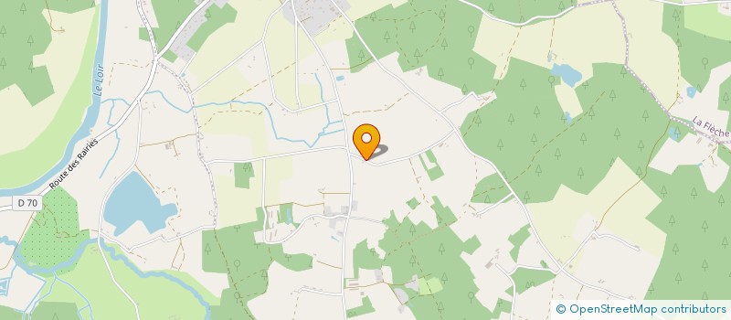 localisation de l'entreprise ALLIANCE SOCIALE ANIMALE à BAZOUGES CRE SUR LOIR