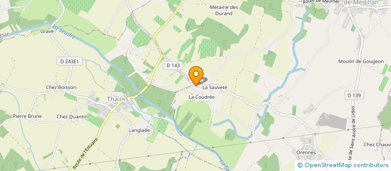 localisation de l'entreprise ALLIANCE SOLAIRE  MONTPELLIER-DE-MEDILLAN