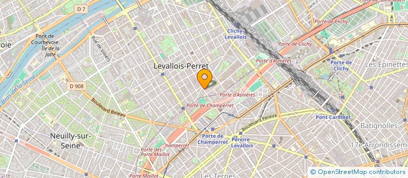 localisation de l'entreprise ALLIANCE SOLUTIONS FIOUL à LEVALLOIS PERRET