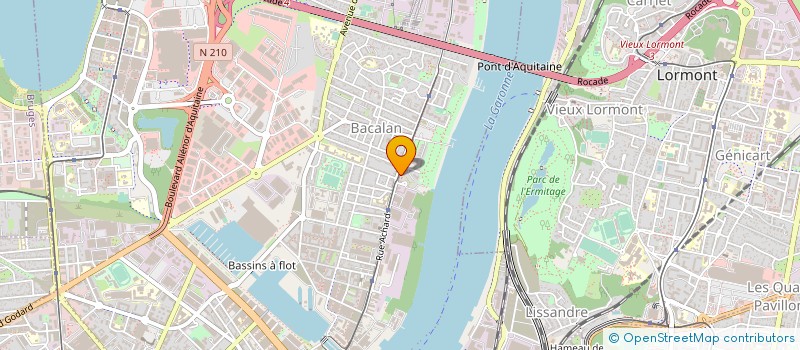 localisation de l'entreprise ALLIANCE SOULAGER TOUJOURS à BORDEAUX