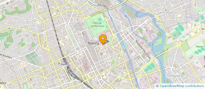 localisation de l'entreprise ALLIANCE STANISLAS  NANCY