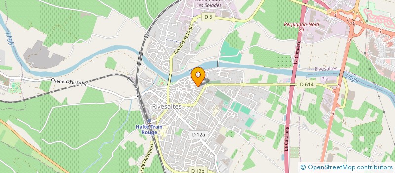 localisation de l'entreprise ALLIANCE SUCREE à ST ESTEVE