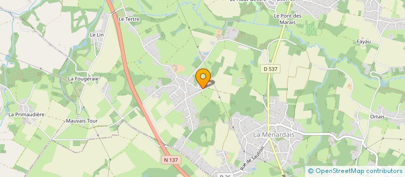 localisation de l'entreprise ALLIANCE SYSTEM  TREILLIERES