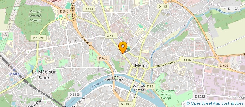localisation de l'entreprise ALLIANCE SYSTEM NETWORK à MELUN