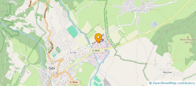 localisation de l'entreprise ALLIANCE TAXI ASSISTANCE  GEX