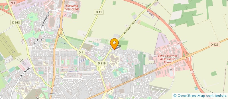 localisation de l'entreprise ALLIANCE TAXIS CORBIE  AMIENS