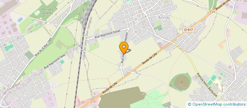 localisation de l'entreprise ALLIANCE TAXIS LENSOIS  AIX-NOULETTE