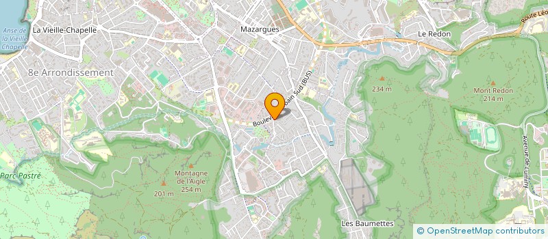 localisation de l'entreprise ALLIANCE TEAM  MARSEILLE