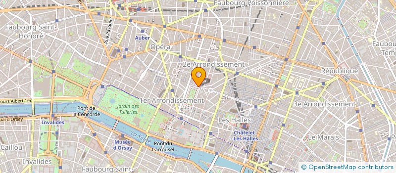 localisation de l'entreprise ALLIANCE TECH à PARIS
