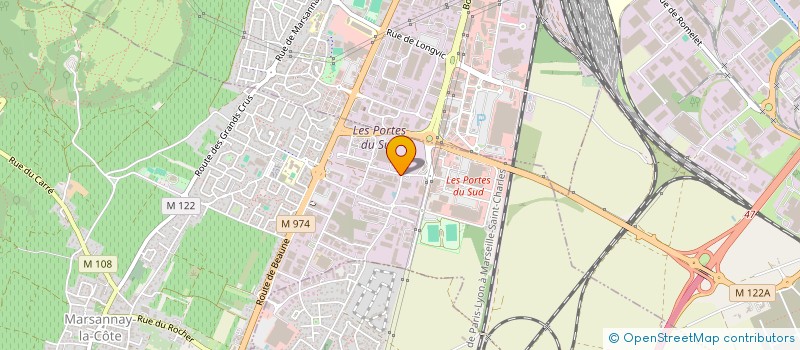 localisation de l'entreprise ALLIANCE TELECOM  MARSANNAY-LA-COTE