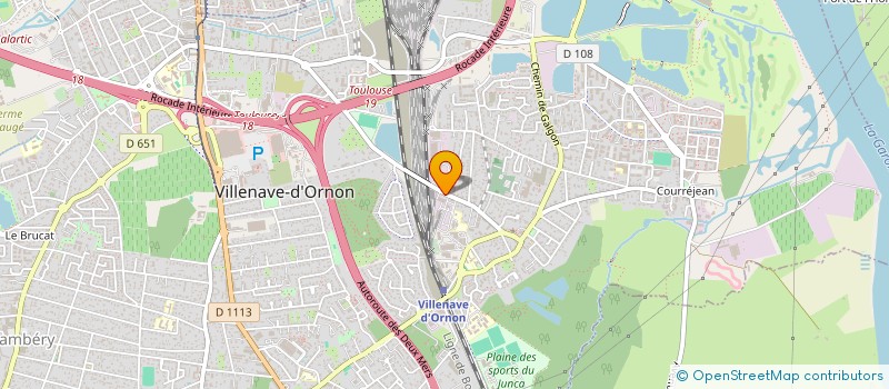 localisation de l'entreprise ALLIANCE TELECOM  VILLENAVE-D'ORNON