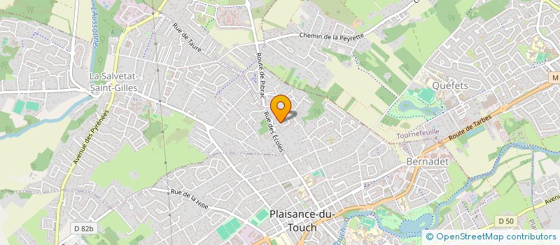 localisation de l'entreprise ALLIANCE TOULOUSAINE  PLAISANCE-DU-TOUCH