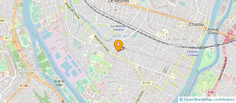 localisation de l'entreprise ALLIANCE TRADING  CROISSY-SUR-SEINE