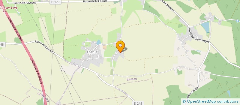 localisation de l'entreprise ALLIANCE TRADITION  RAVEAU